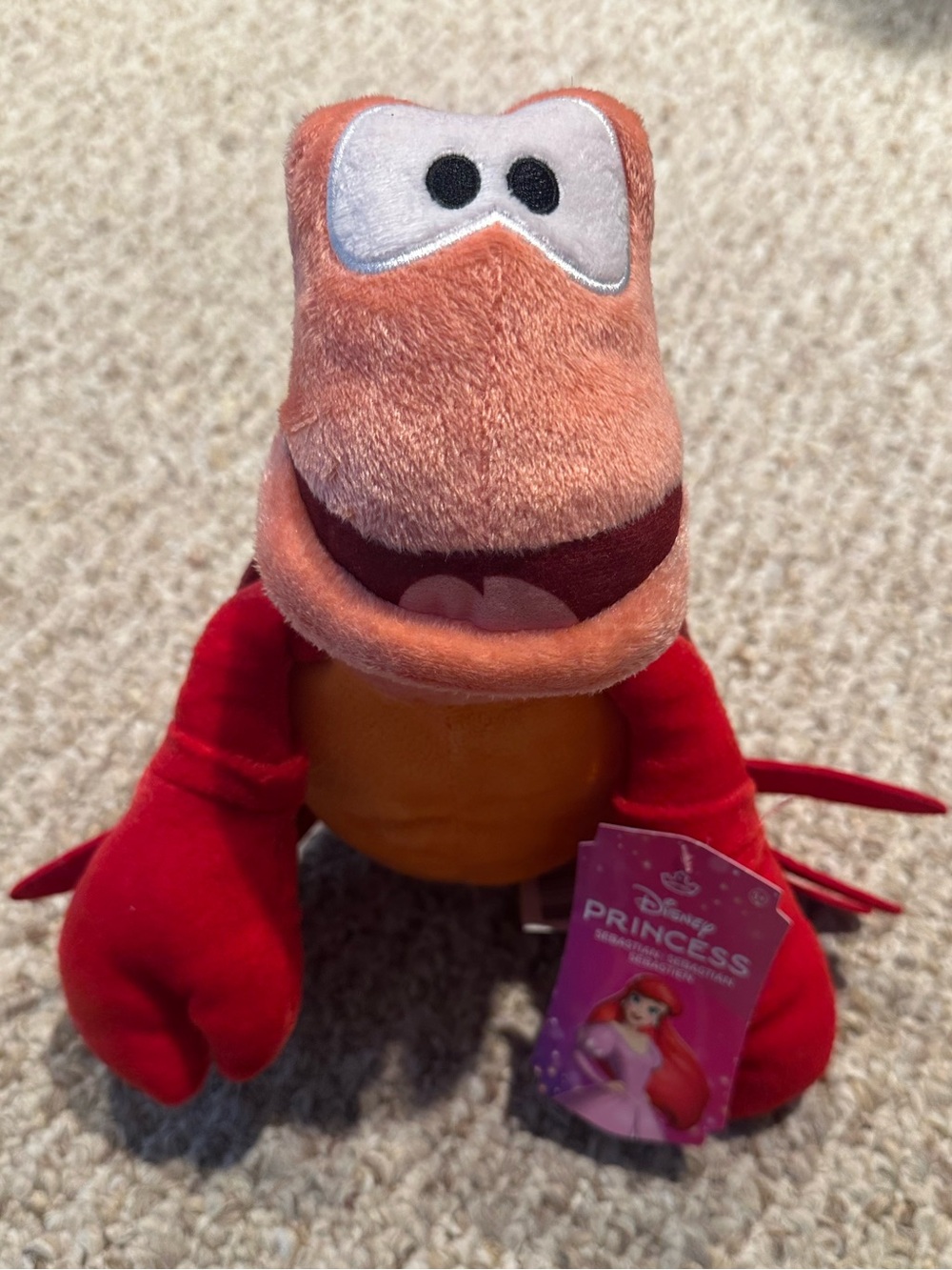 Disney Little Mermaid Sebastian Plush